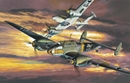 サイバーホビー1/32 独空軍 Bf110C-7 専用カラーエッチングパーツ付       