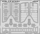eduard1/48 F-4C ファントム2 エアブレーキ(アカデミー)            