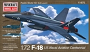ミニクラフト1/72 F-18 アメリカ海軍航空100周年記念カラー                