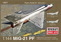 ミニクラフト1/144 MiG-21PF フィッシュベッド                   