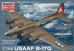 ミニクラフト1/144 アメリカ陸軍航空軍 B-17G                       