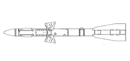 R.V.エアクラフト1/72 R-27T(AA-10アラモ)長距離空対空ミサイル          