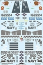 スーパースケール48-1255 EA-6B プラウラー 米海兵隊 第135/137電子戦飛行隊 