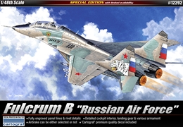 アカデミー1/48 フルクラム B ロシア空軍Ver.                      