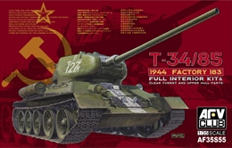AFVクラブ1/35 T-34/85第183工場製 クリアー成型限定版              