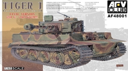AFVクラブ1/48 タイガーI 重戦車 後期型                        