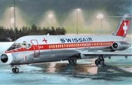 AZモデル1/144 ダグラス DC-9-32 スイス航空/ヤット ユーゴ航空       