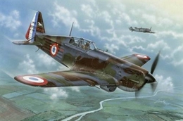 アズール1/72 モランソルニエ MS.406C1 仏防空戦                   
