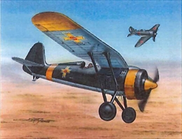 アズール1/72 PZL P.11c ルーマニア/独空軍                     
