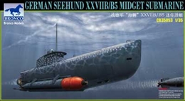 ブロンコモデル1/35 独・UボートXXVIIB型ゼーフント小型潜水艇           