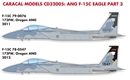 カラカル モデル32005 F-15 イーグル 米州空軍 パート3              