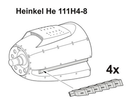 CMK1/32 ハインケル He111H4-8 排気管(レベル)                 