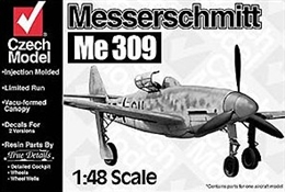 チェコモデル1/48 メッサーシュミット Me309                       