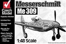 チェコモデル1/48 メッサーシュミット Me309                       