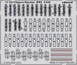 eduard1/350 日露戦争-WW1 ロシア海軍 フィギュア 3D              