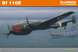 eduard1/72 メッサーシュミット Bf110E オレンジライン              