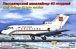 イースタン エキスプレス1/144 ヤコブレフ Yak-40 後期型 / ロシア特別機動隊   
