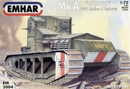 エマー1/72 WW1 Mk.A ホイペット 戦車                        