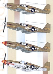 イーグルストライクIP7202 P-51B 357F.G. イン プロファィル パート1   