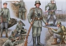 ドイツ・レベル1/35 WW1 ドイツ、イギリス、フランス歩兵セット            