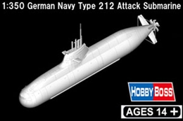 ホビーボス1/350 ドイツ海軍212型潜水艦                        