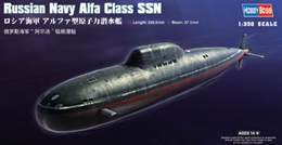 ホビーボス1/350 ロシア海軍 アルファ型原子力潜水艦                    