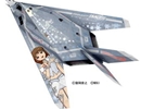 ハセガワSP275 1/72 F-117A ナイトホーク “アイドルマスター 萩原雪歩”    