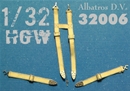 HGW1/32 アルバトロス D.1-5 シートベルト                     