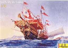 エレール1/75 ガレー船 ラ レアル ド フランス                    