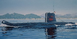 エレール1/400 仏 ダフネ級潜水艦                              