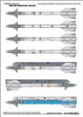 ホビーデカールST48062V1 AIM-9M サイドワインダー 注意書          