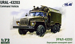 ICM1/72 露・ウラル Ural-43203 コマンドポスト                