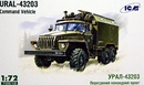 ICM1/72 露・ウラル Ural-43203 コマンドポスト                
