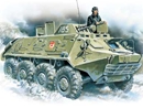 ICM1/72 露・BTR-60PB 装輪装甲車小型砲塔付                     