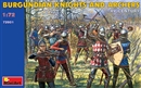 ミニアート1/72 ブルゴーニュ騎士と弓兵(15世紀) フィギュアセット           