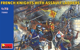 ミニアート1/72 フランス騎士と強襲用はしご(15世紀) フィギュアセット           