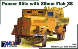 MAC1/72 オペル パンツァーブリッツ 20mm対空砲搭載車               