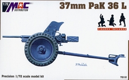 MAC1/72 PaK.36L 37mm対戦車砲                          