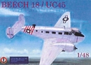 MACH 2 1/48 ビーチクラフト C-18/UC-45                   