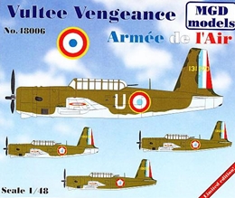 MGDモデル1/48 バルティー ベンジャンス 仏空軍                   