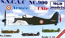 MGDモデル1/72 ファルマン「S.N.C.A.C」 NC.900               