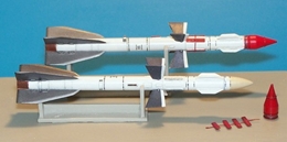プラスモデル1/72 R-27R AA-10 アラモA セミアクティブレーダー誘導空対空ミサ