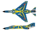 プラッツJD-33 1/72 航空自衛隊F-4EJ改 第3航空団創設50周年記念機        