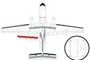 プラッツJD-38 1/72 航空自衛隊/米海軍 E-2C ホークアイ コーションデータ