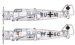 プラネット1/72 ユンカース Ju160 独空軍                        