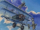 ローデン1/72 独・フォッカー F.I  三葉戦闘機 WW-                 