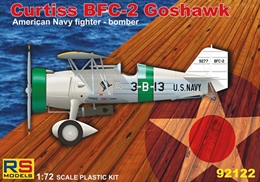 RSモデル1/72 カーチス BFC-2 ゴスホーク 戦闘爆撃機タイプ            