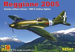 RSモデル1/72 レジアーネ Re.2005 伊戦闘機                    