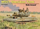 スコードロンウォークアラウンド M551 シェリダン 空挺戦車 ハードカバー       