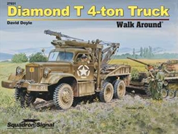 スコードロンウォークアラウンド ダイアモンドT 4tトラック ハードカバー       